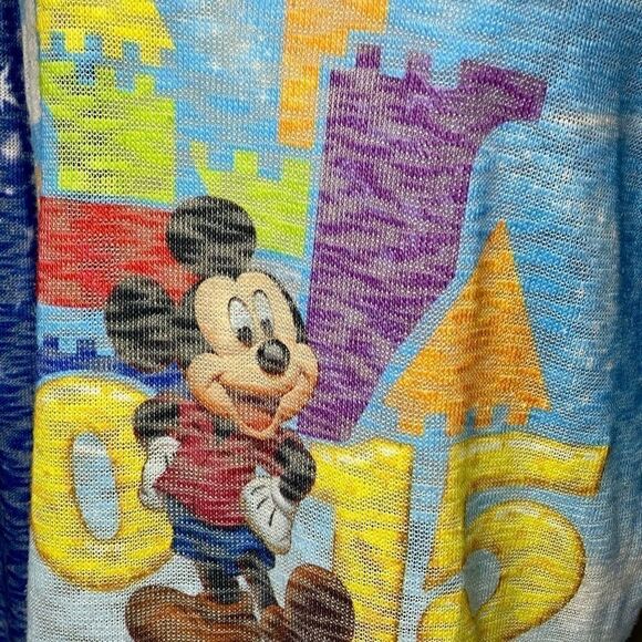 Disney Parks 2015 lightweight Mickey sweater XL - Picture 5 of 15
